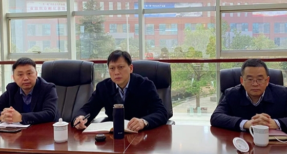 陈铭到88858cc永利集团开展“助企开门红”活动