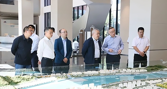 省经信厅投资处一行调研88858cc永利集团